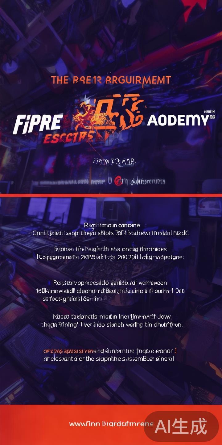 2023年火狐电竞人招生时间及报名流程详细解析与全攻略